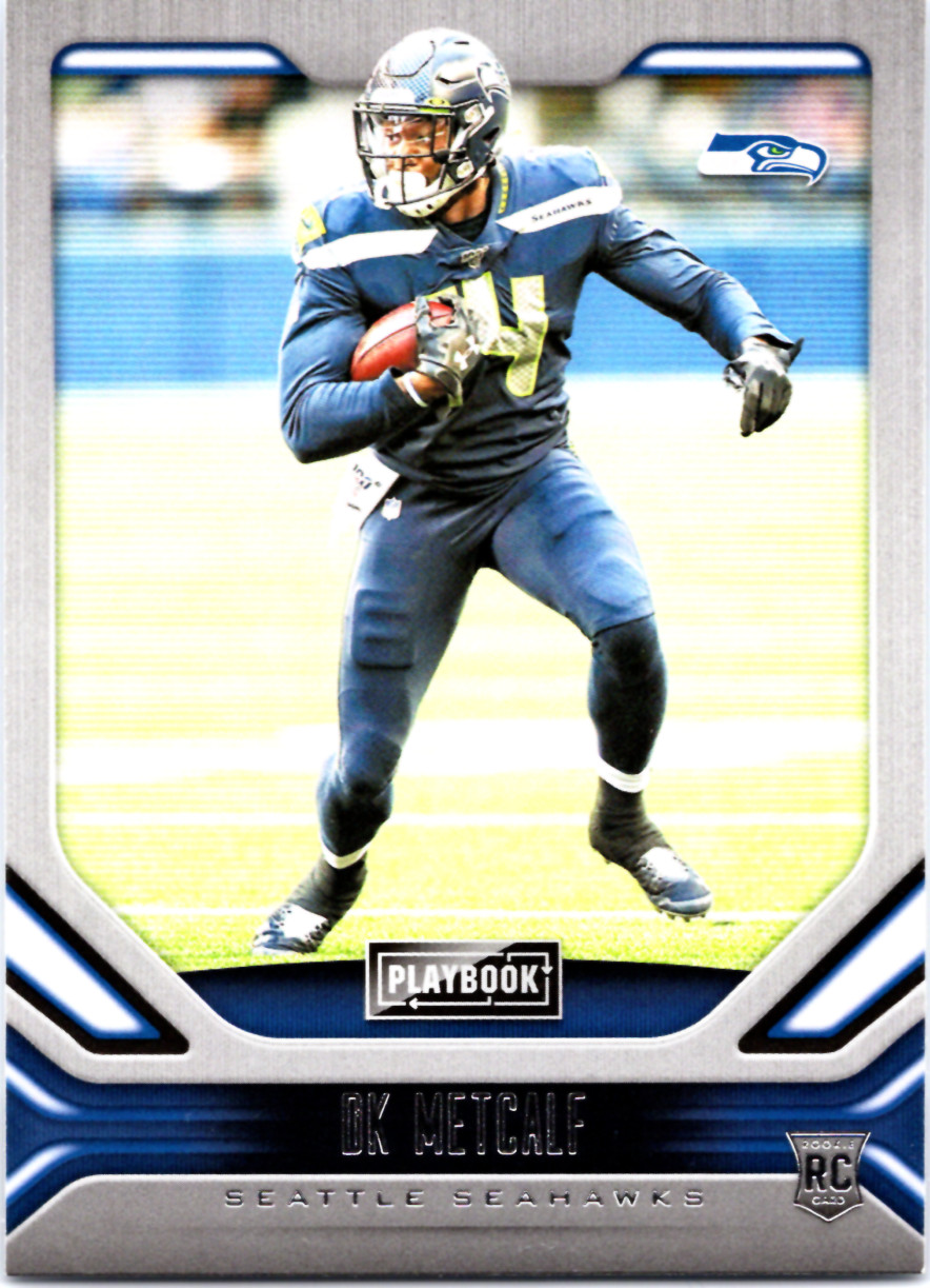 2019 Panini Playbook - DK Metcalf #113 (RC)