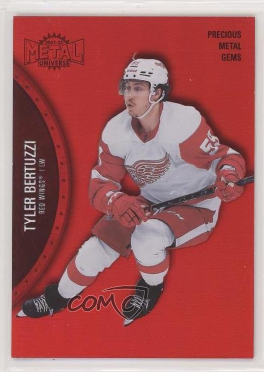 2021-22 Skybox Metal Universe PMG Red 12/100 Tyler Bertuzzi #98 0o3n