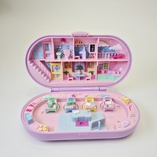 Polly Pocket Vintage 1992 STAMPIN  SCHOOL Playset Bluebird with 3 figures