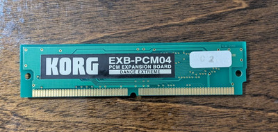 Korg EXB-PCM04 PCM04 Dance Extreme Expansion Board for Korg Triton Karma etc