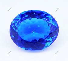 Splendida pietra preziosa certificata D'Block Tanzanite 112,00 ct blu taglio ...