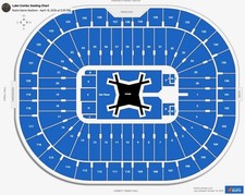 Luke Combs Concert Tickets (2) Notre Dame Stadium April 18, 2026