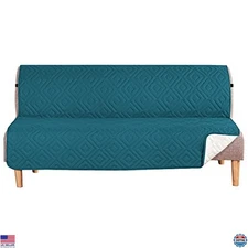 H.VERSAILTEX Reversible Futon Cover - Water-Resistant Sofa Slipcover for Beds 70