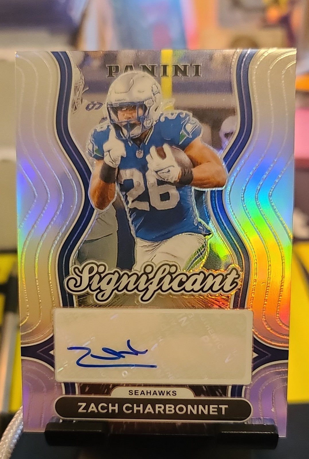 2024 Panini Prizm - Significant Signatures Zach Charbonnet #SS-ZCT (AU)