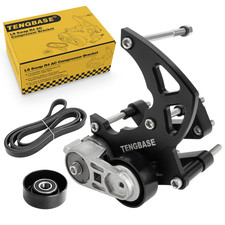 Tengbase Ls R4 Ac Compressor Bracket Kit - High Mount Bracket For Chevrolet Gmc