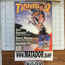 1990 Thrasher Guaranteed Original Vintage Skateboard Magazine
