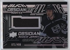 2022-23 SPx UD Black Obsidian Rookies Jersey 71/499 Jordan Spence #ORJ-SP 6o3