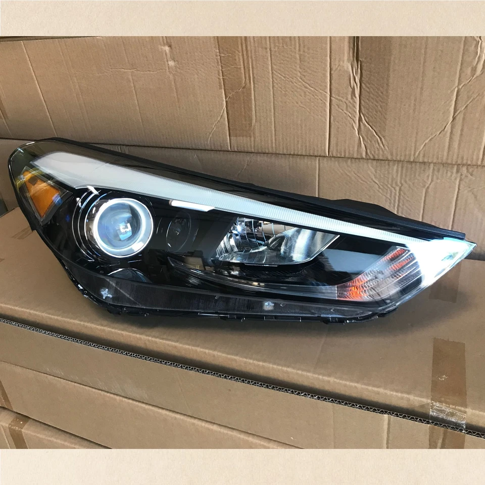 Conjunto de faros LED DRL para Hyundai Tucson 2016 2018 conjunto de 2 piezas conductor pasajero Foto 4 de 4
