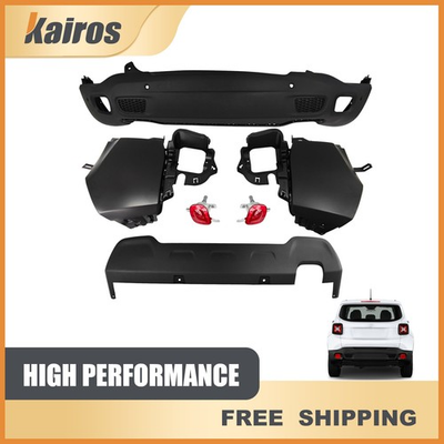 #ad For 2015 2016 2017 2018 Jeep Renegade Rear Bumper Cover Kit with Reflector Lamp $338.99