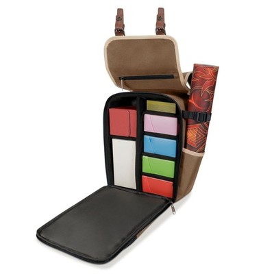 Customizable Interior MTG Backpack Designer Edition Tan Color Compact School Bag