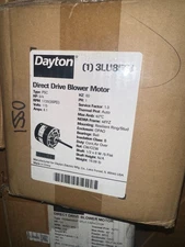 Dayton Direct Drive Blower motor Black New Open Box