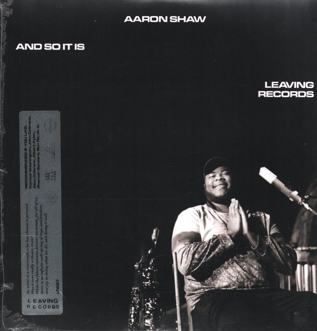 Aaron Shaw And So It Is LP vinyl Europe Leaving Records 2026 LR297