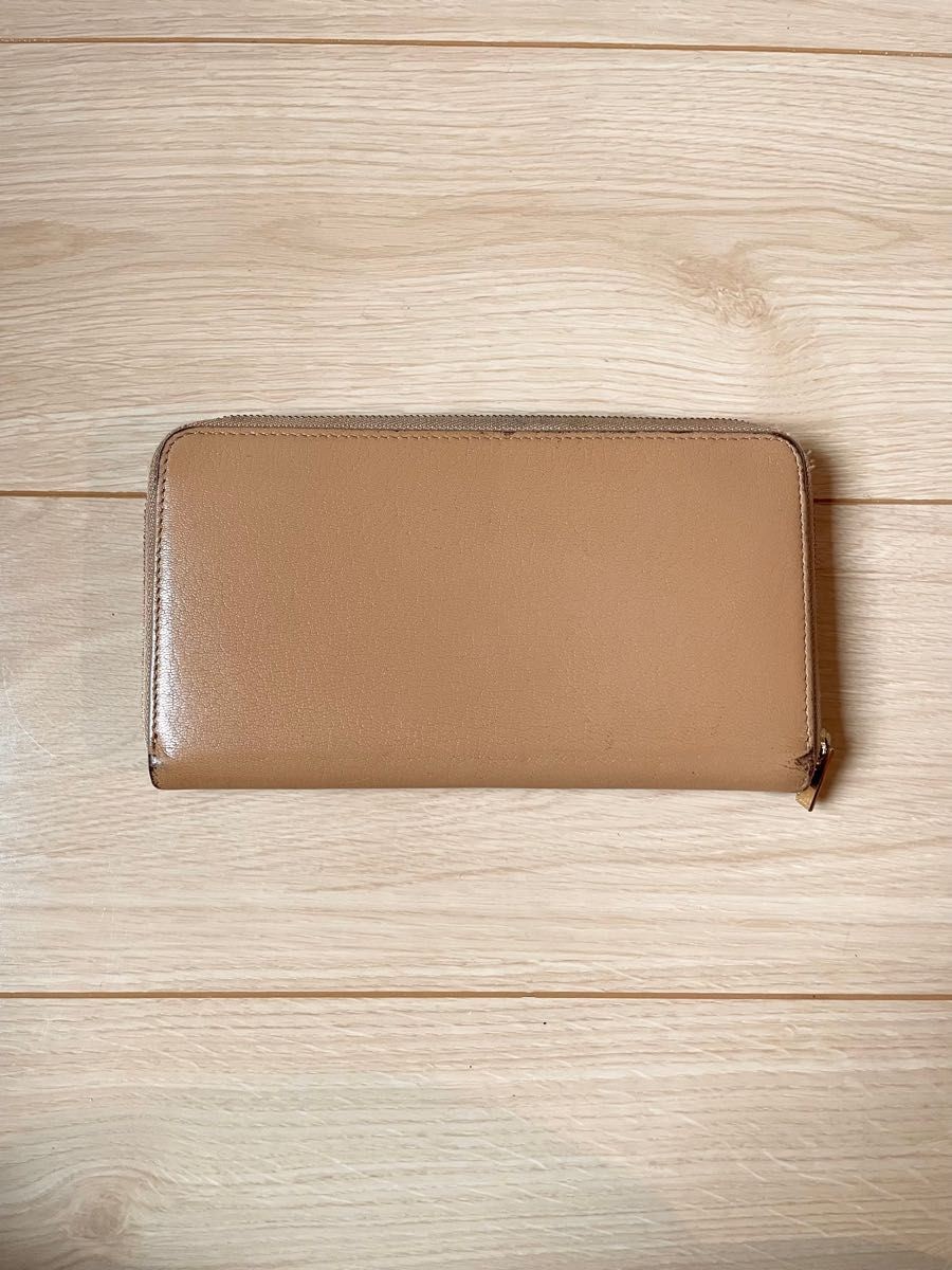 Celine Large Zip Multi-function Wallet Brown Leat… - image 2