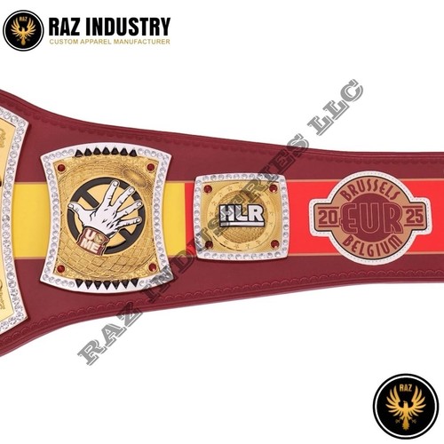 New Men's World Heavyweight Championship Replica Wrestling Belt-Farewell Tour - Picture 4 of 8