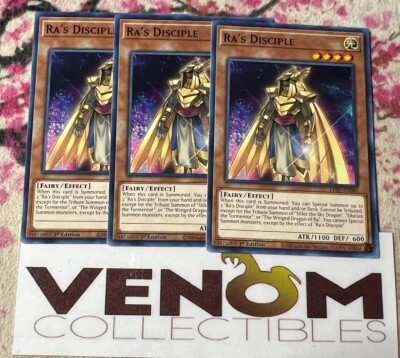 3x (M/NM) - Ra's Disciple - LED7-EN046 - Common - 1st Edition YuGiOh | eBay