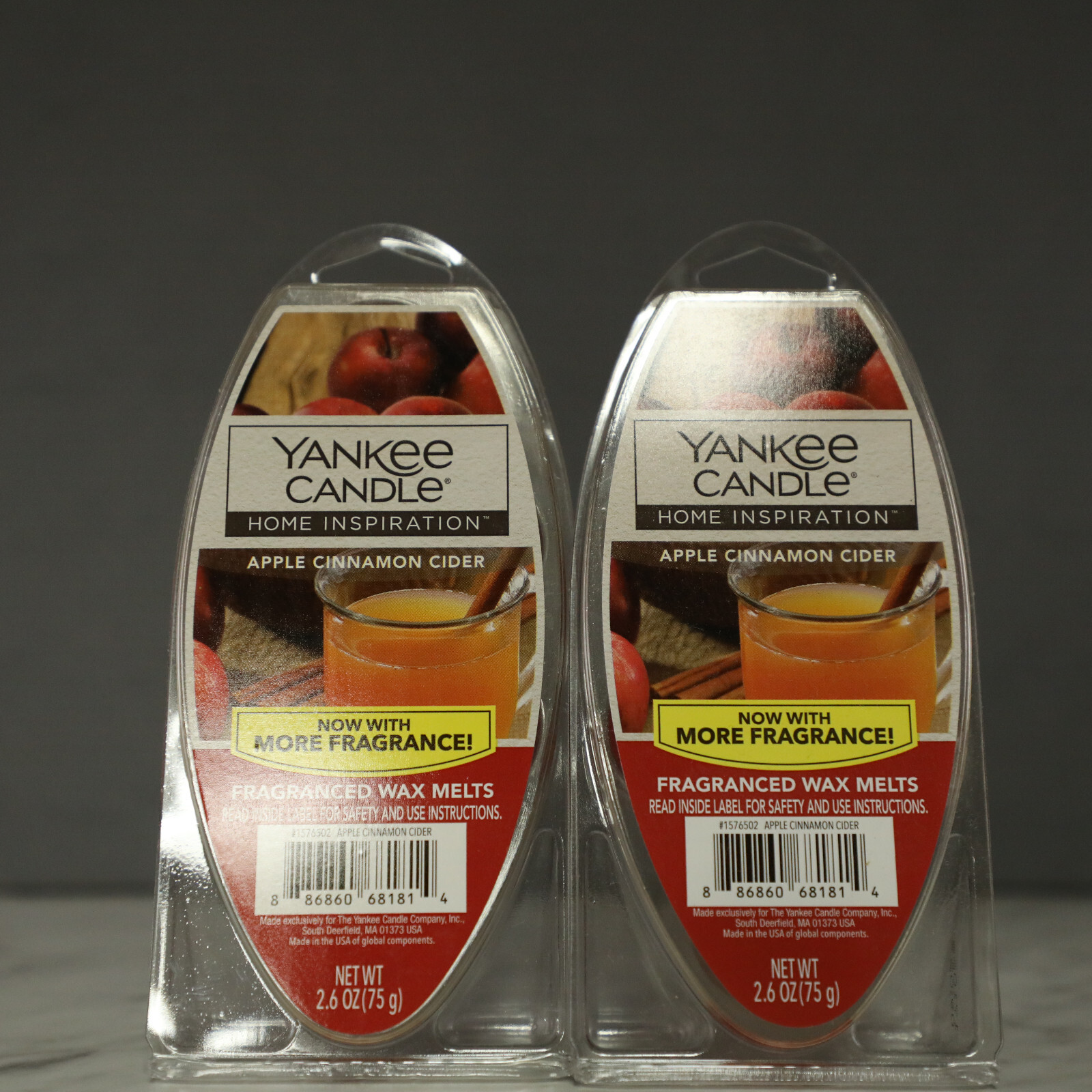 Yankee Candle Apple Cinnamon Cider Wax Melts 12 Cubes 2 Packages eBay