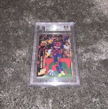 Ansu Fati 2019-20 Panini Megacracks Rookie Card #72BIS - BGS 8.5 NM