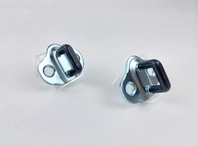 Door Striker Door Stop Lock Latch fits Nissan D21 Hardbody 1986-1997 2 Pcs