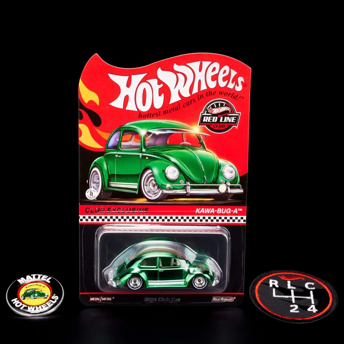 1/64 Hot Wheels RLC Exclusive VW Kawa-Bug-A Green 2024 Patch