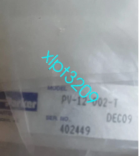 PV-12-002-T PARKER Valve DEC09 402449 NEW