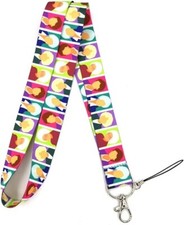 The Golden Girls Betty White Classic Comedy TV Show Portraits 17.7" Neck Lanyard