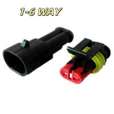 HID Spare Seal Kit For Car Boat1-6 Way 1.5 Waterproof Electrical Connectors