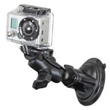 RAM Windshield Dash Suction Cup Mount w/ GoPro Hero Adapter - RAM-B-166-A-GOP1U