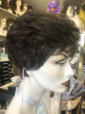 ''RINA  by Rene of Paris in Mocha Brown Sexy short Pixie Cut SALE! Reg. $165.00 