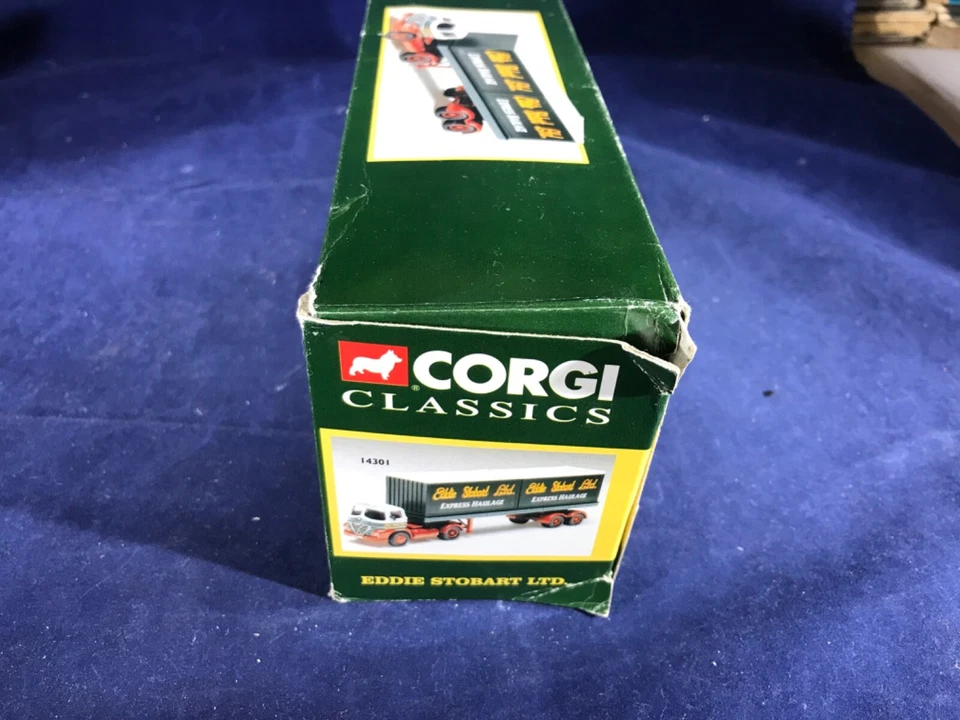 P-60 CORGI 1:50 SCALE DIE CAST TRUCK - FODEN S21 ARTIC TRAILER WITH 2 CONTAINERS - Image 4 of 4