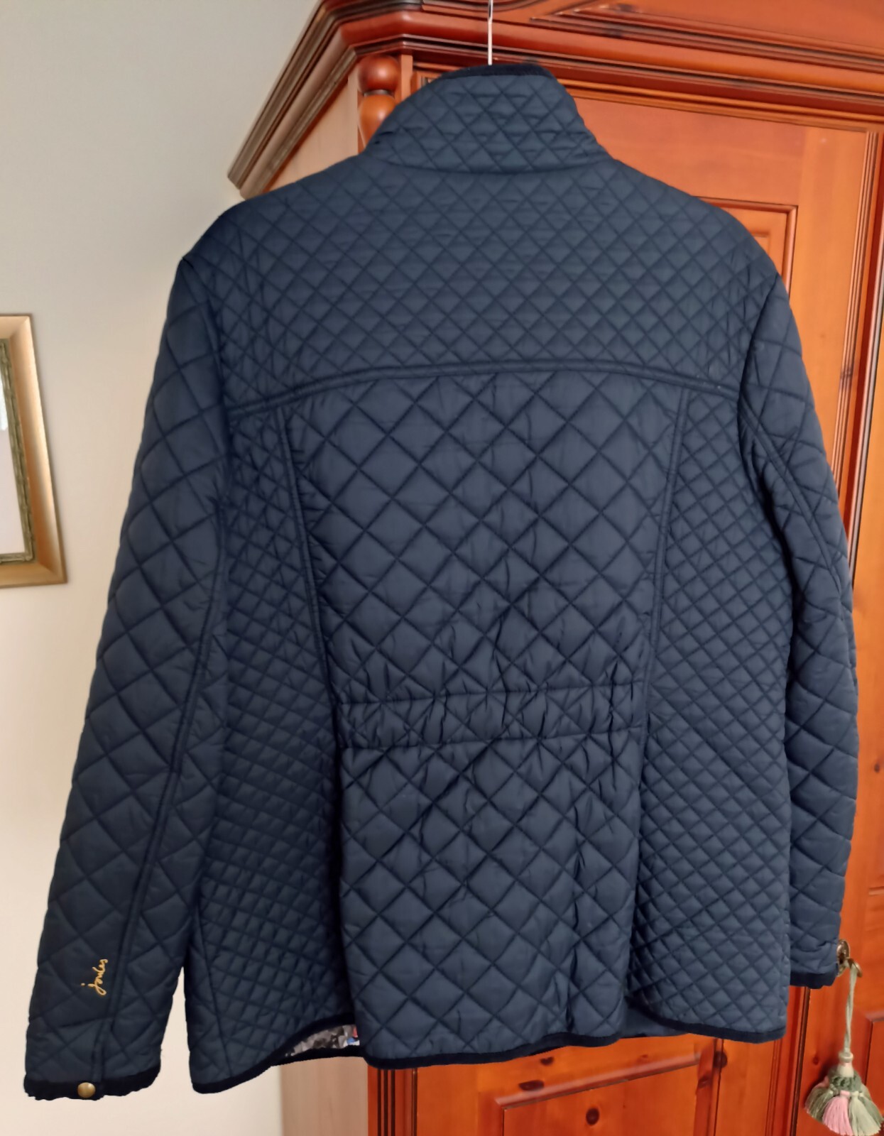 Womens's JOULES NAVY BLUE quilted jacket SIZE 20 eBay
