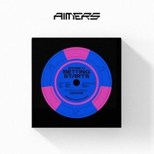 AIMERS 1st Mini Album STAGE 0. BETTING STARTS CD Book F.Poster Sticker 4p Card