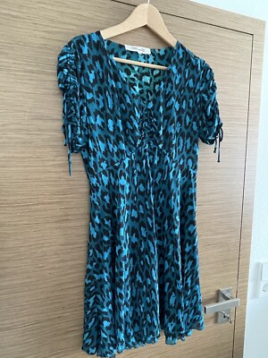 DVF Diane von Furstenberg Fürstenberg Kleid Dress Designer Gr 36/38 Sommerkleid