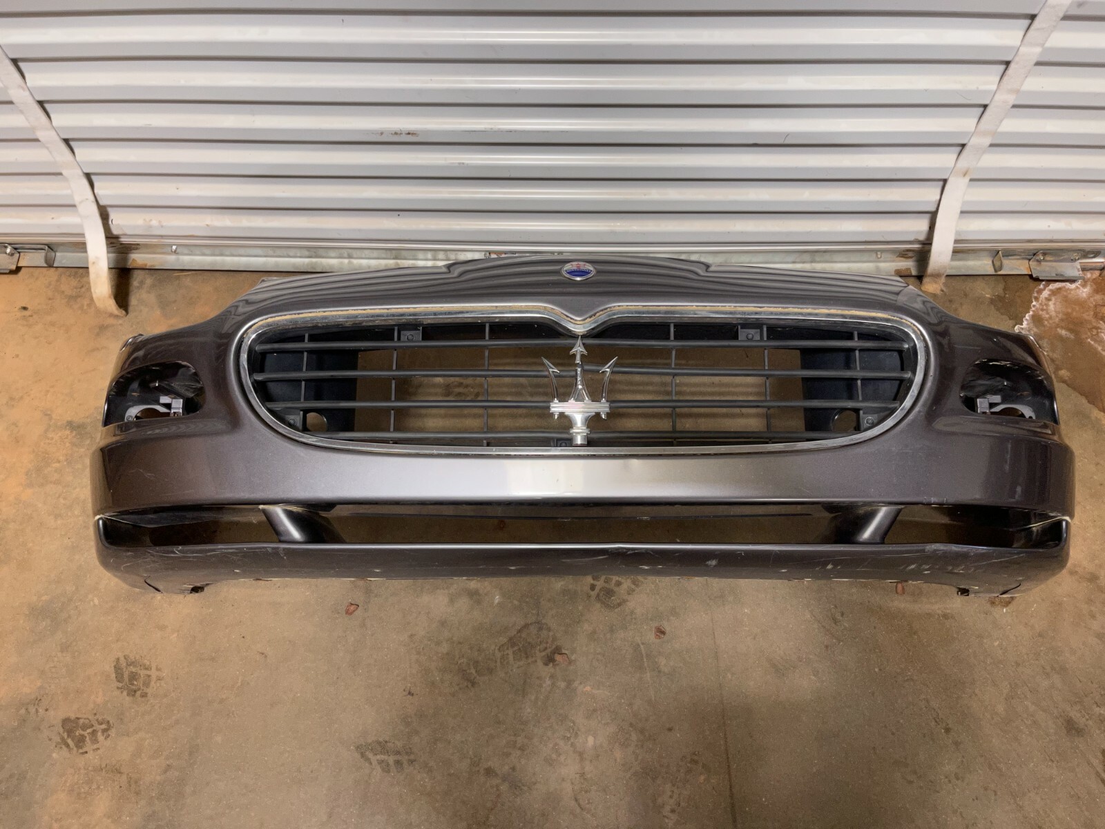 2005-2007 MASERATI COUPE GT FRONT BUMPER COVER PANEL W/ CENTER GRILL GRILLE OEM