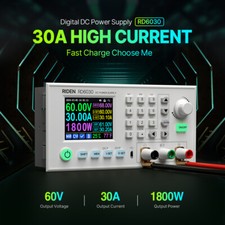 RD6030 RD6030W 60V 30A 2.4"Digital Display Adjustable DC Stabilizer Power Supply