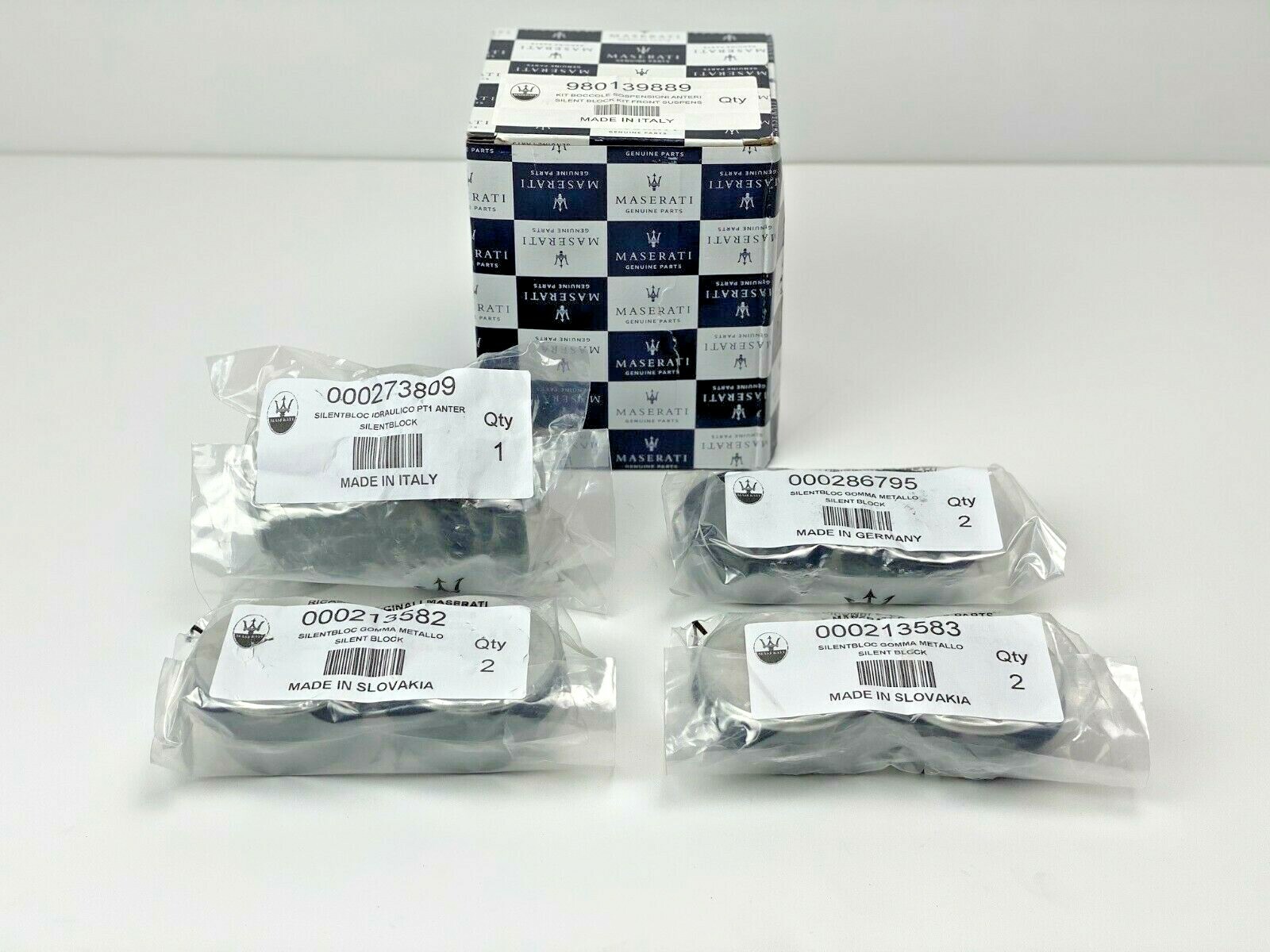 Maserati Quattroporte, Granturismo & Grancabrio Front Control Arms Bush Kit