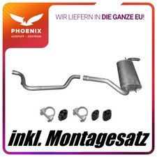 Ford Focus MK3 1.6 (ab 2010) Auspuffanlage Mittelrohr+Endschalldämpfer Auspuff