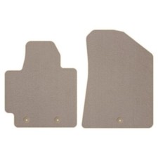 Velours Fußmatten für Kia Soul II Bj. 2014 – 2019 Automatten NEU VORNE BEIGE STD