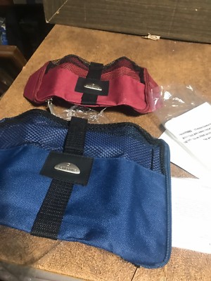 Vtg Samsonite Nylon 80s 90s Fanny Pack Waist Belt Pouch Bag Blue Red Lot 2