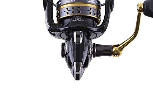 Abu Garcia Superior Spinning Reel – 9+1 Roulements, Cadre Carbone, Bobine Alu, Tailles 1000-4000, Pour Brochet, Sandre, Perche
