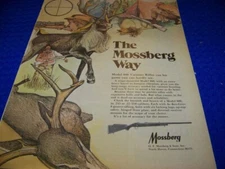 1973 MOSSBERG MODEL 800 "VARMIT RIFLES"..1-PAGE ORIGINAL SALES AD (585NN)