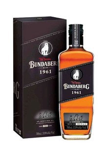 BUNDABERG Rum Bear 1961 50th Birthday Rum 700ml 