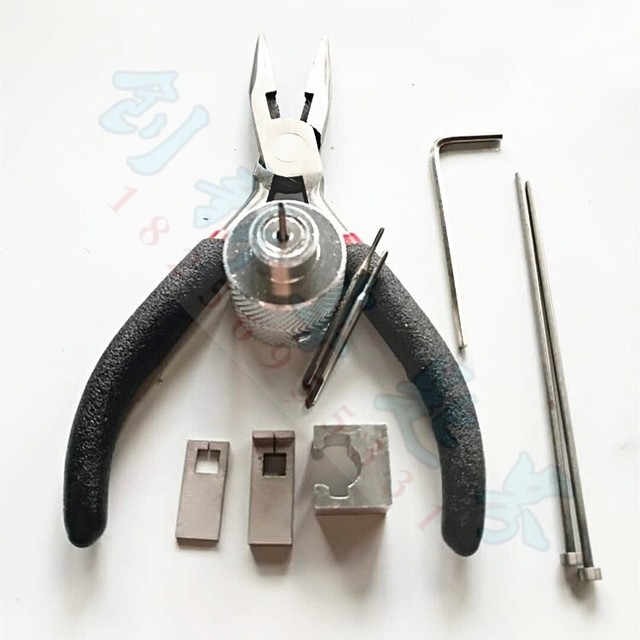 New Car Ignition Lock Pin Removal Extraction Repair Tool Kit with Box