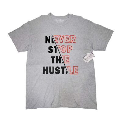 ChiefBrains Apparel Limited Edition Never Stop Hustle T Shirt Mens Cotton New