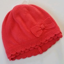 Gymboree Coral Bow Cap Sz. 0-3mths Nwt