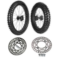 70/100-19 90/100-16 Wheel Rim Tire Disc Rotor for 125cc Pit Dirt Bike Apollo SSR