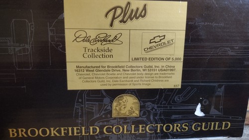 1997 #3 Dale Earnhardt 1 of 5000 Brookfield Collectors Guild 1:25 With COA - Picture 10 of 18