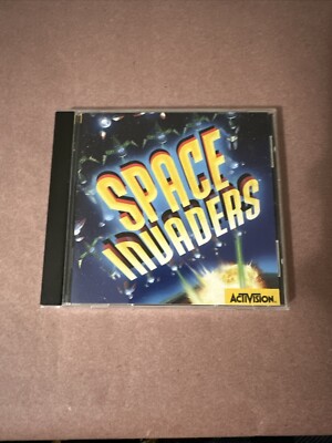 Space Invaders Activision 1999 PC CD-ROM in jewel case with booklet - Untested