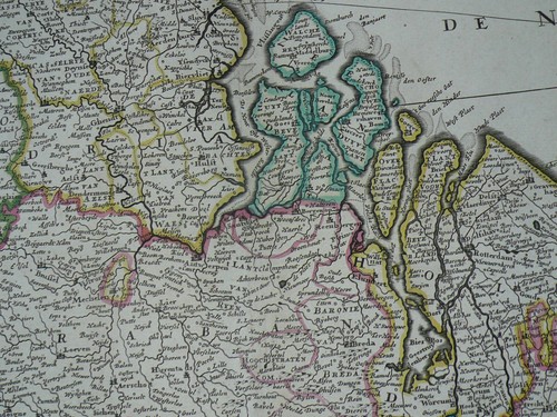Novissima et accuratissima XVII PROVINCIARUM... Danckerts Justus-scarce map - Picture 4 of 11