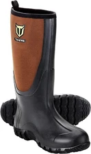 TideWe Rubber Boots 7 Mens Multi-Season, Waterproof Rain Boots with Steel Shank