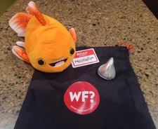 Hecklefish Talking Plush w/Tags and Bag The Why Files NEW!! Y Files